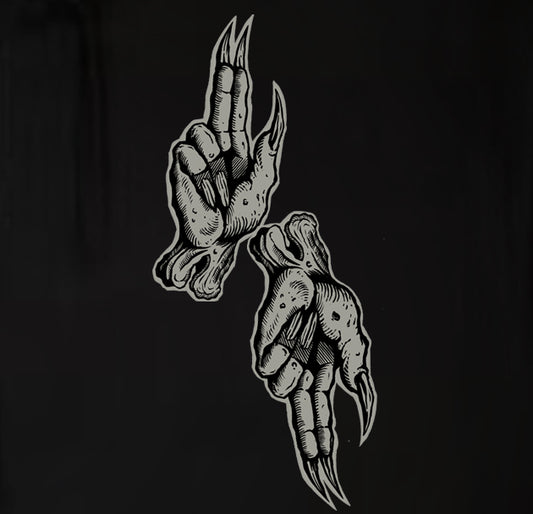 ZIP-UP HOODIE - 'SOLVE, COAGULA'