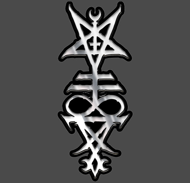 Enamel Pin - Stacked design